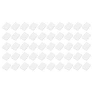 Soft Mini High Elasticity Nail Buffers for DIY White 50 Pcs